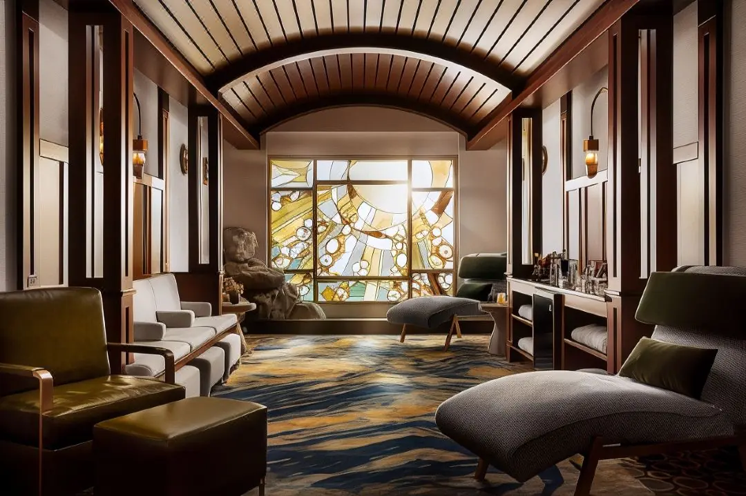Disney's Grand Californian: Timber-Led Guestroom Details