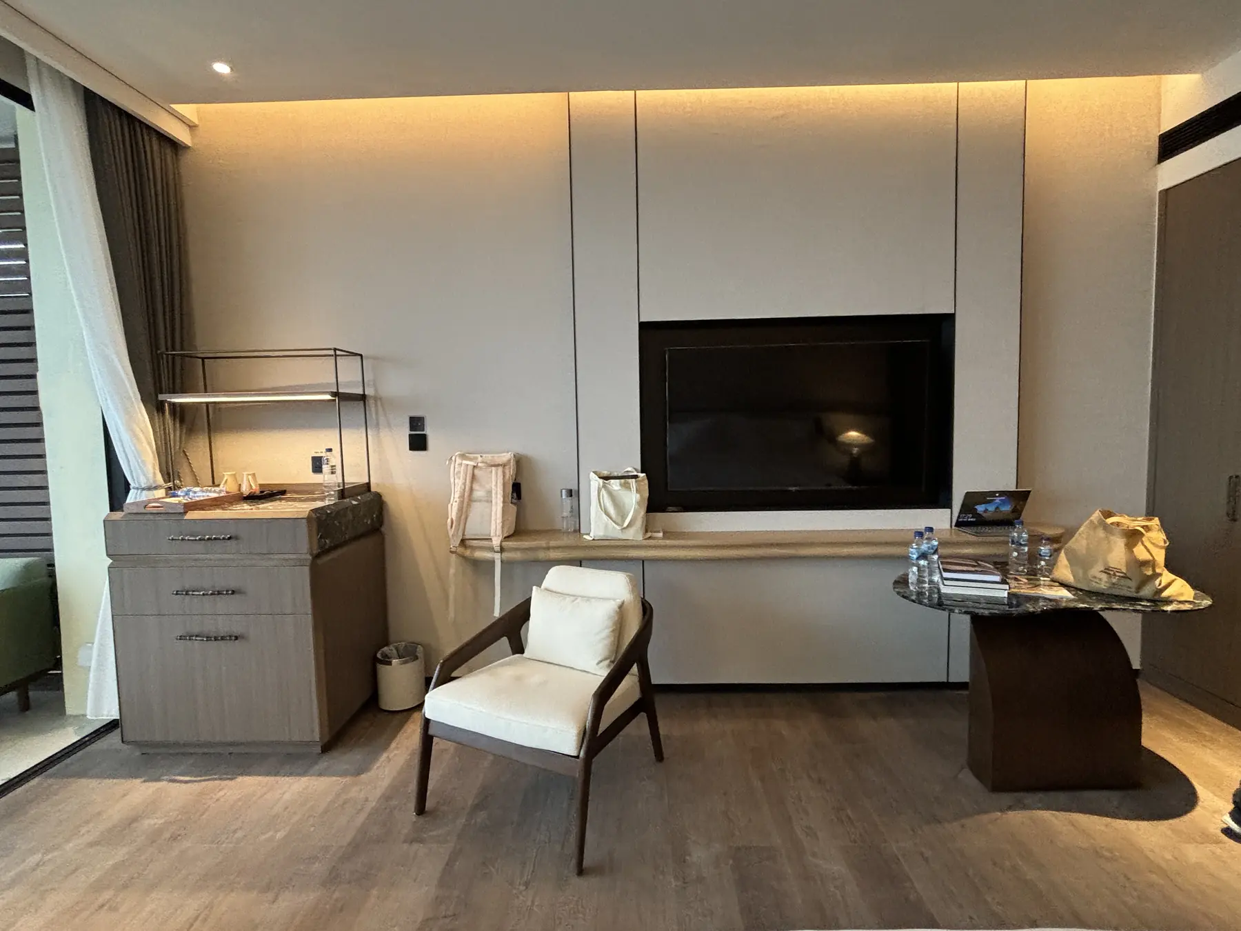 Television Unit and Lounge Chair