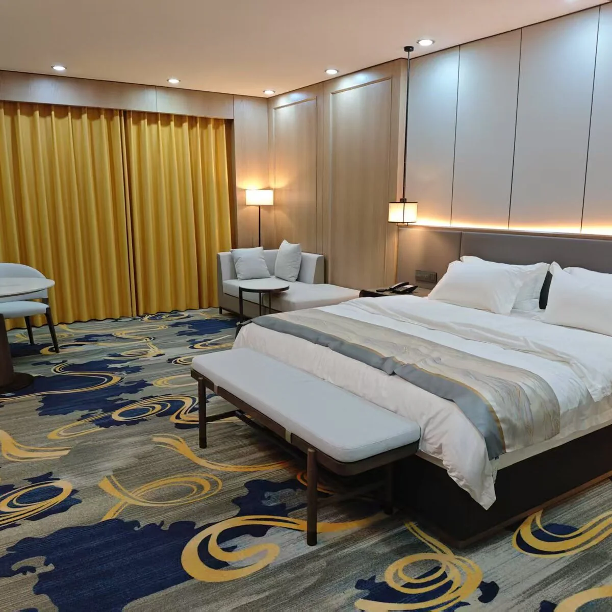 SBH-GR05 Upholstered Bed and Headboard